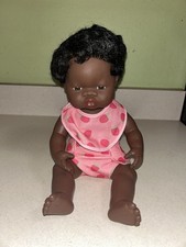 Miniland Multicultural Doll African American Boy 15 Inches Anatomically Correct