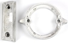 Anodensatz Anode Aluminium für Volvo Penta AQ290 Duoprop