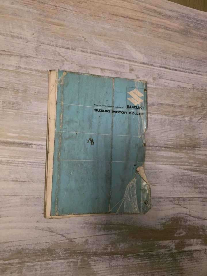 07.1972 Motor Werkstatthandbuch Engine Shop repair shop manual Suzuki GT 750 - Bild 2 von 2