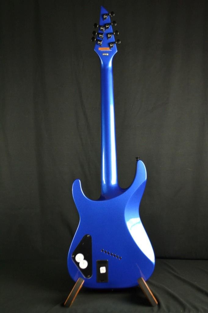 JACKSON X SERIES SOLOIST FAN FRET SLAT 7, METALLIC BLUE, Int'l
