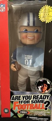 Rockin Randall Detroit Lions Monday Night Football Doll New Old Stock Rare!