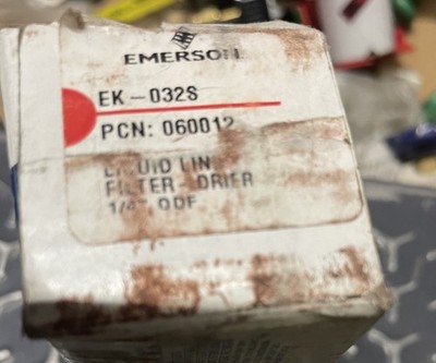 Emerson Liquid Line Filter Dryer EK 032S