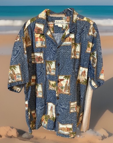 Men’s 3XL Bishop Street Hawaiian 🌺 Shirt