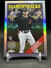 2023 Topps Chrome Update Series - 1988 Topps Baseball #88CU-20 Corbin Carroll...
