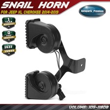 High And Low Tone 80mm Snail Horn For Jeep Kl Cherokee 2014 2015 2016 2017 2019