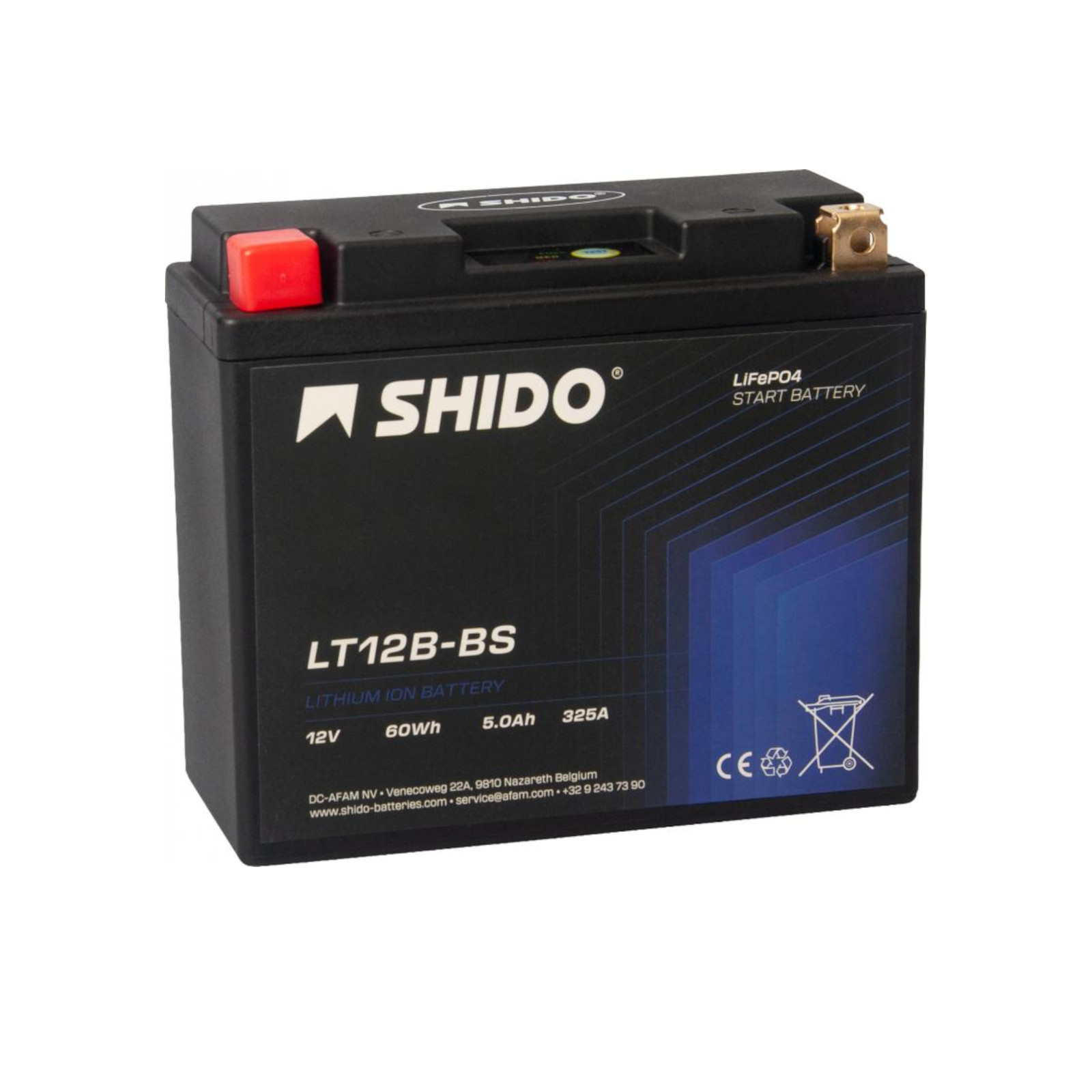 Battery for DUCATI Multistrada V4 Pikes Peak 2022-2025 SHIDO