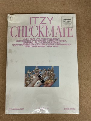 Itzy Checkmate Mini Album CD 2022 Target Exclusive Dreamus Korea