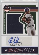 2023 Panini USA Baseball Stars & Stripes Jerseys 27/200 Jaden Woods Auto 1k5