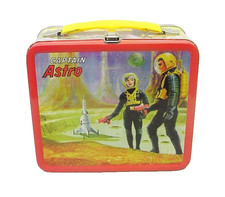 Captain Astro Full Size Tin Lunch box