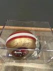 Jerry Rice Autographed 49ers Mini Helmet