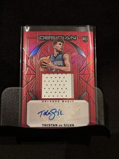 2024 Panini Obsidian - Magics Rookie Tristan da Silva Electric Etch Red RPA (RC)