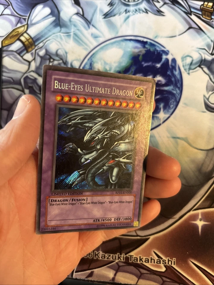 (79) Blue-Eyes Ultimate Dragon RP01-EN000 Yu-Gi-Oh Original Print Retro Pack HP - Image 3 of 4