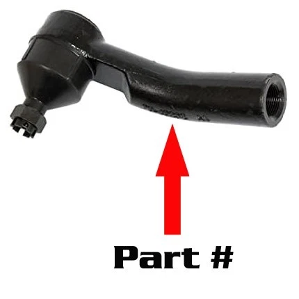Pro Comp Suspension Toyota Tundra Outer Tie Rod Ends For 6” or 7” Lift Kits ONLY Foto 4 de 4