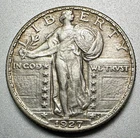 1927  STANDING LIBERTY QUARTER  AU+  #2330