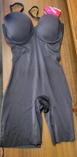 Spanx Suit Your Fancy Strapless Cupped Mid-Thigh Bodysuit Size M. NWT