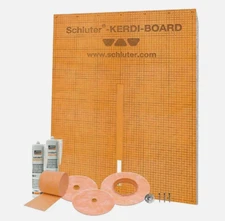 Schluter Systems KBKIT Kerdi Board Waterproof Building Panels for Shower Walls
