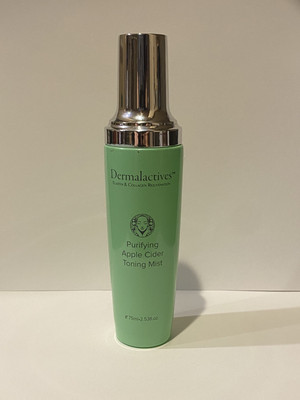 NEW DERMALACTIVES PURIFYING APPLE CIDER TONING MIST 2.53 OZ *READ*