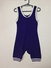 MatMan Wrestling Co. Singlet-Wrestling/Lifting/MMA Purple Youth Size XS
