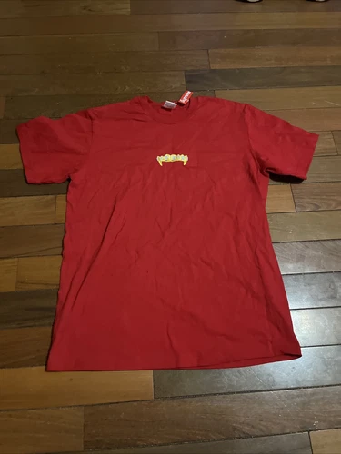 Taille Medium Tee shirt rouge Supreme Fronts : SS19 *LIVRAISON LE JOUR MÊME*