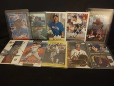 Texas Rangers Signed Lot Of 10 IP Auto Doug Davis Jerry Browne Triple Auto Plus