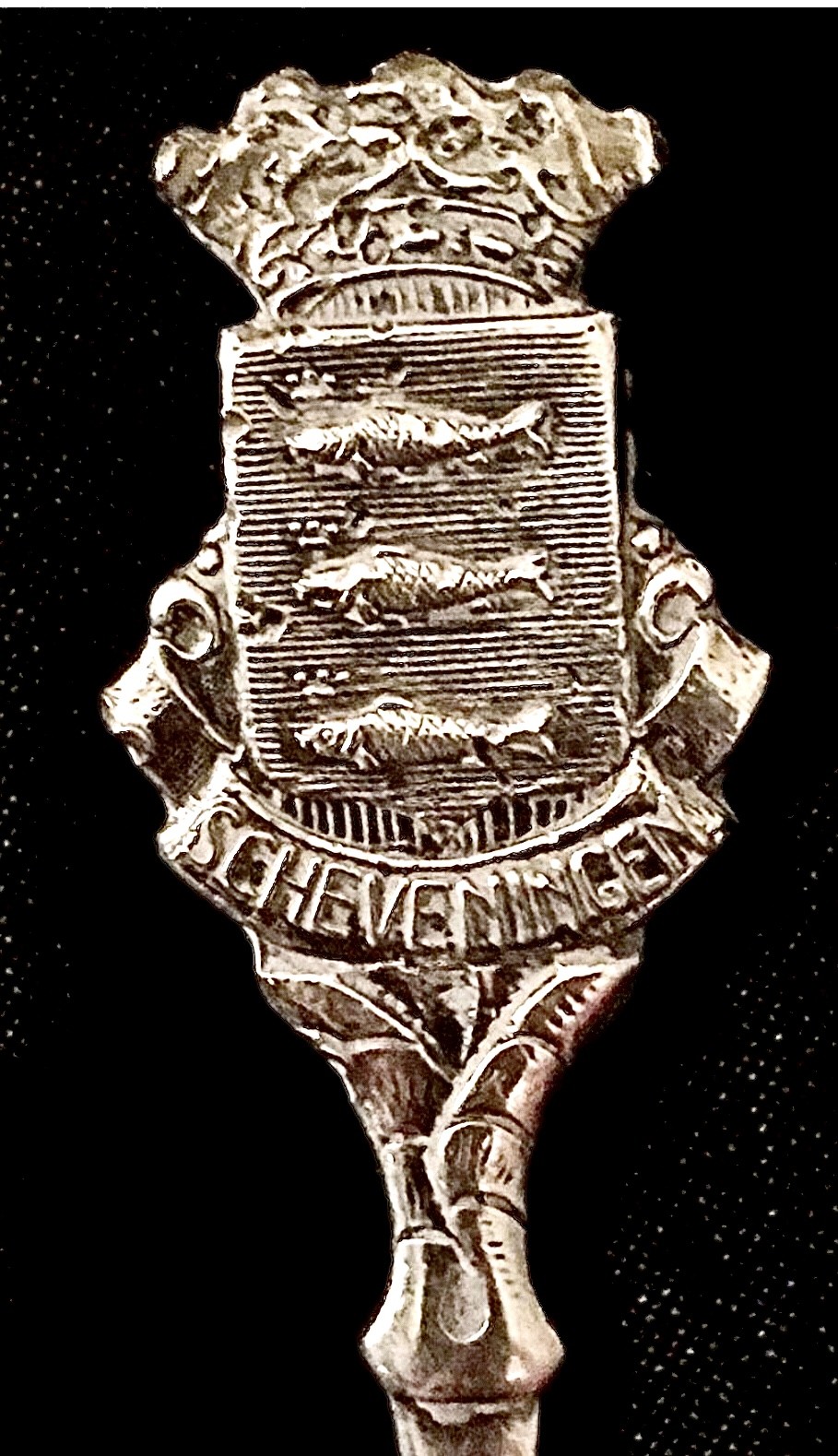 Silver Souvenir Spoon California State Capitol Cliff House Sutter's Mill Eureka