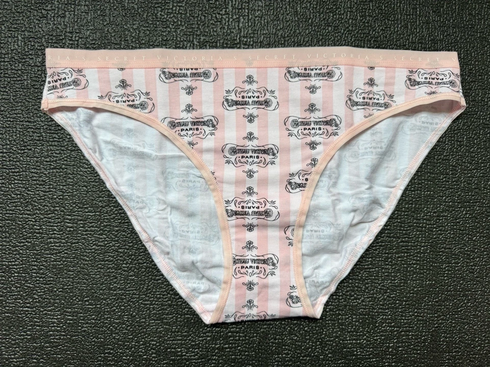 Lote 5 Victoria's Secret Talla M Algodón Elástico Bikini Panty Ropa Interior Paquete Foto 3 de 4