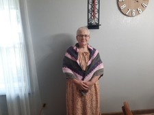 Crochet Shawl Handmade