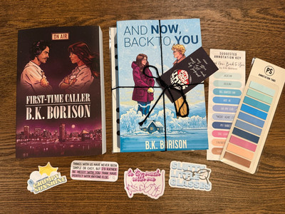 Probably Smut First Time Caller + And Now Back to You by B.K. Borison BRAND NEW