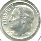 1963-D SILVER ROOSEVELT DIME !! Mint State  !!