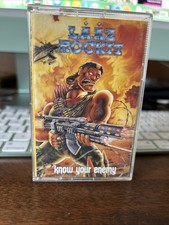 LAAZ ROCKIT KNOW YOUR ENEMY CASSETTE TAPE ENIGMA 1987 TAPE EXCELLENT