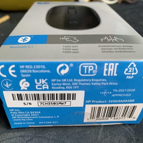 HP Wireless Bluetooth Mouse 240 Black - Picture 7 of 9