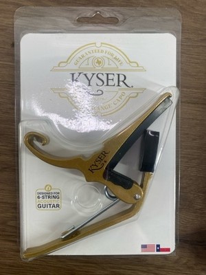 KYSER QUICK CHANGE CAPO GOLD KG6GA (WCP030020)