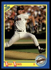 1990 Score Andy Benes San Diego Padres #578