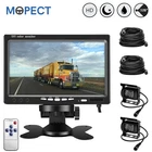 MOPECT 7 Inch Colour HD Monitor With Parking Aid IP68 120° Rear View Camera Truck RV