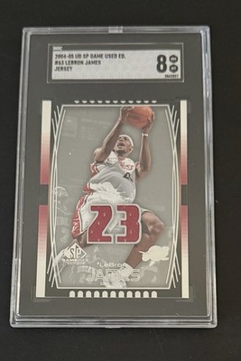 2004-05 SP Game Used - LeBron James #63 (MEM) for sale online | eBay