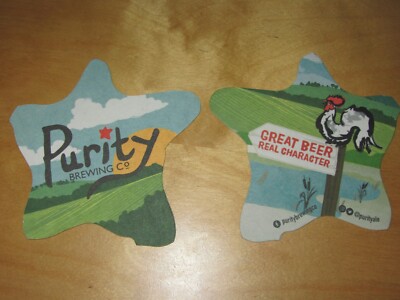 Beermat PURITY Brewing Co Craft Beer Real Ale Matte Untersetzer Brauerei Alcester