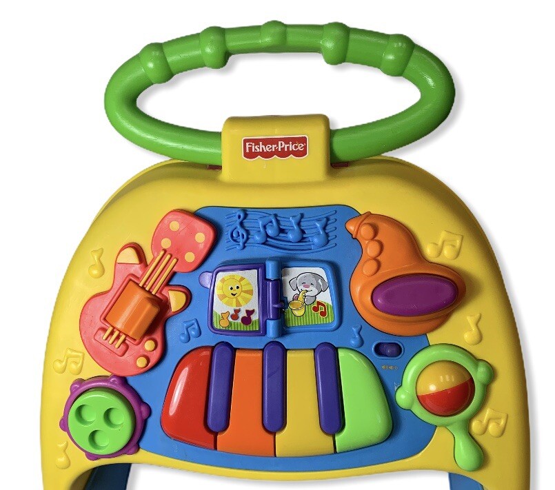 fisher price piano walker