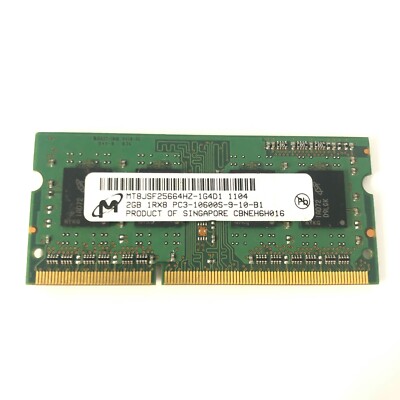 2GB PC3-10600S RAM Arbeitsspeicher 1Rx8 | 2Rx8 DDR3 1333 Marke nach Wahl