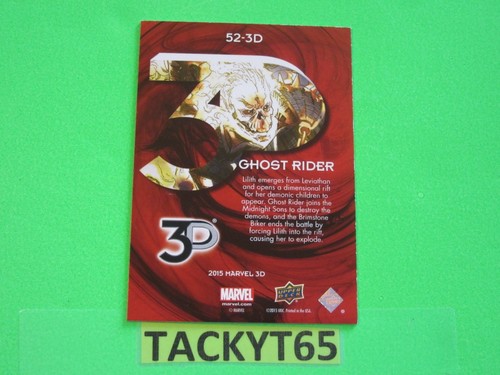 2015 UD MARVEL 3D LENTICULAR VARIANT SINGLE CARD(S) NEW YOU CHOOSE - Picture 104 of 134