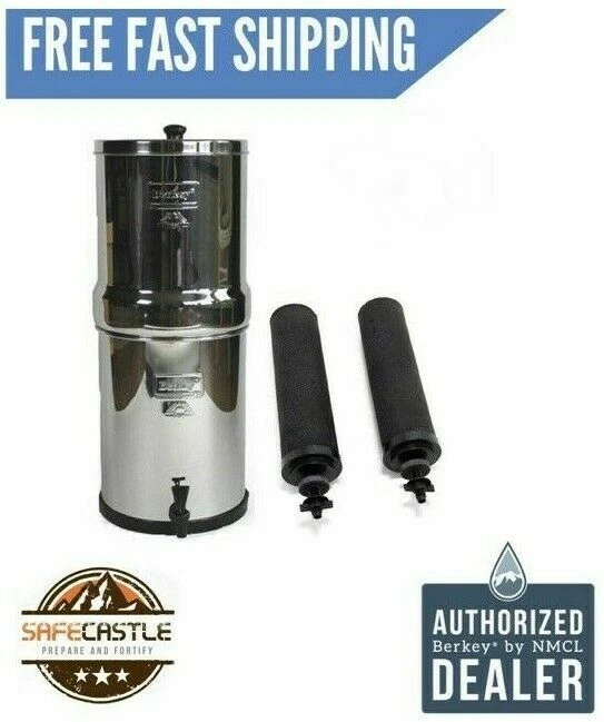 Brand New Royal Berkey Gravity-Fed Water Filter System with 2 Black Elements - Image 3 of 4
