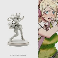 28mm Size Model kit resin kit KINGDOM DEATH KD Beauty Soldier Girl Unassembled