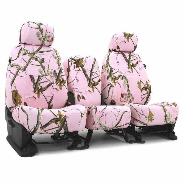 Seat Covers Pink Camo For Jeep Renegade Coverking Custom Fit eBay