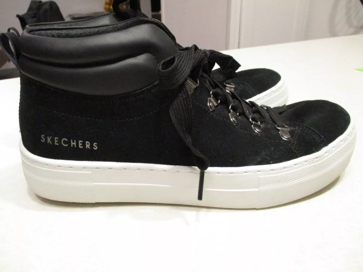 Skechers high top tops black