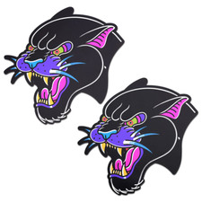 Pastease Black Panther Pasties Roaring Couger Tattoo Diamond Thom  Nipple Covers