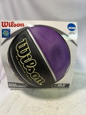 NCAA Wilson clutch purple and black basketball