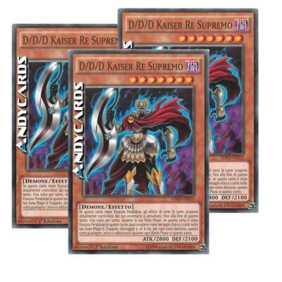 3x D/D/D KAISER RE SUPREMO (D/D/D Supreme King Kaiser) Common   SDPD IT013   1Ed