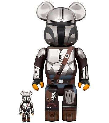 人気のクリスマスアイテムがいっぱい! MEDICOM TOY BE@RBRICK THE MANDALORIAN CHROME Ver. 100 キューブリック、ベアブリック