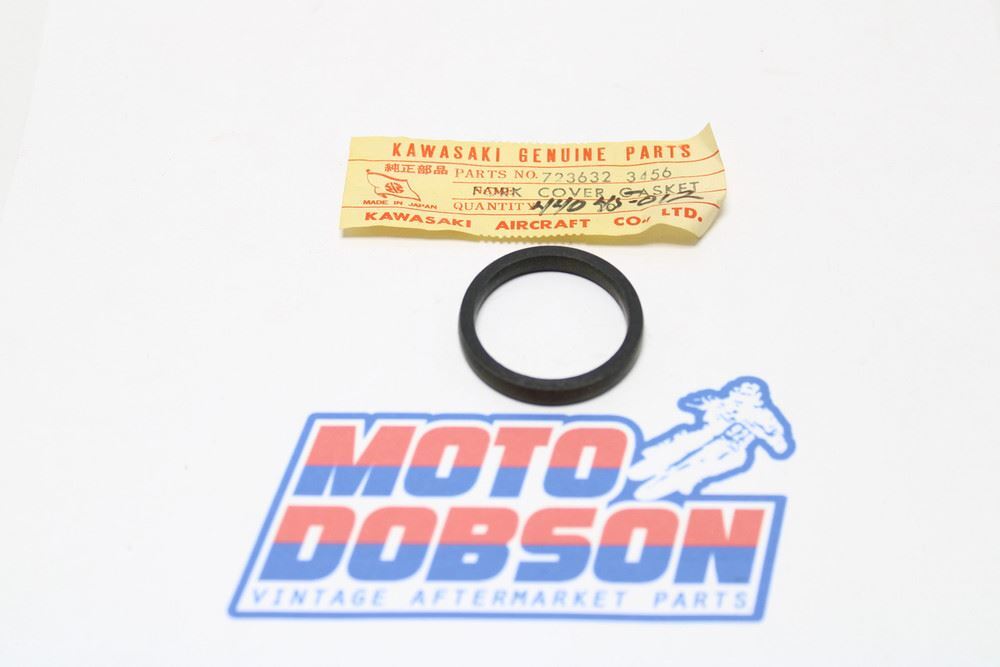 Kawasaki KE100 KH125 G4TR G5 i 44045-012 GASKET FORK COVER Package