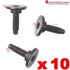 BUMPER BOLT SCREW M6 TORX FOR SOME FIAT ALFA ROMEO LANCIA METAL 46419734 X 10