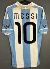 MEN'S MESSI #10 ARGENTINA NATIONAL 2011/2012 SOCCER FOOTBALL SHIRT JERSEY SIZE S